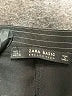 Zara Basic Solid Black Dress Pants Size L - photo 7