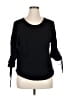 Max Studio Black 3/4 Sleeve Top Size 1X - photo 1