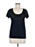 J.Crew 100% Cotton Blue Short Sleeve Top Size M - photo 1