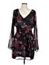 Guess Floral Black Cocktail Dress Size L - photo 1