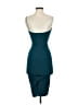 Nookie Solid Teal Cocktail Dress Size XS - photo 2