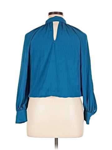 New York & Company Long Sleeve Blouse (view 2)