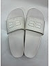 Balenciaga Ivory White BB Rubber Slide Sandals Size EU (IT) 42 / US 12 - photo 6