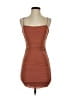 Luvalot Solid Brown Cocktail Dress Size 2 - photo 1