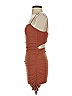 Luvalot Solid Brown Cocktail Dress Size 2 - photo 5