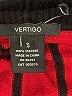 VERTIGO 100% Viscose Red Cardigan Size S - photo 7