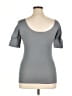 Workshop Gray Short Sleeve Top Size XL - photo 2