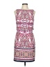 Vince Camuto Paisley Pink Cocktail Dress Size 8 - photo 1
