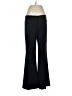 Larry Levine Solid Black Dress Pants Size 8 - photo 1