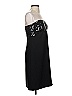 Ann Taylor 100% Polyester Black Cocktail Dress Size 4 - photo 4