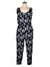 Exist 100% Rayon Floral Blue Jumpsuit Size XL - photo 1