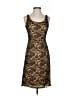 Donna Ricco 100% Polyester Brown Cocktail Dress Size 2 (petite) - photo 1