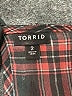 Torrid Brown Short Sleeve Blouse Size 2X Plus (2) - photo 7