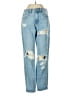 Forever 21 Hearts Blue Jeans Size 24 waist - photo 1