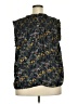 Caslon 100% Polyester Black Sleeveless Blouse Size XXL - photo 2