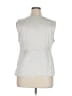 G.H. Bass & Co. Silver Sleeveless Blouse Size XL - photo 2