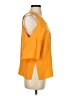 Tibi 100% Silk Orange Sleeveless Silk Top Size XXS - photo 4