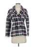 Zara Basic Plaid Purple Blazer Size S - photo 1