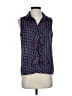 CAbi 100% Polyester Blue Sleeveless Blouse Size XS - photo 1