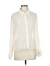 Chula 100% Polyester Ivory Long Sleeve Blouse Size M - photo 1