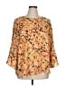 Kasper Orange Casual Dress Size 1X - photo 1