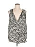 metaphor 100% Polyester Black Sleeveless Blouse Size XL - photo 1