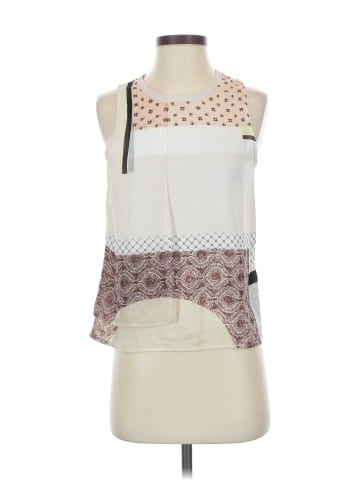 Zara W&B Collection Sleeveless Blouse (view 1)