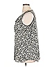 metaphor 100% Polyester Black Sleeveless Blouse Size XL - photo 5