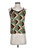 Drew 100% Polyester Teal Sleeveless Blouse Size XS - photo 1