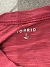 Torrid Burgundy 3/4 Sleeve Top Size 2X Plus (2) - photo 7