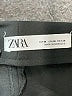 Zara Solid Black Casual Skirt Size M - photo 4