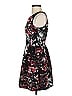 Love...ady Graphic Black Cocktail Dress Size S - photo 5