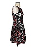 Love...ady Graphic Black Cocktail Dress Size S - photo 4