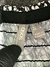 ASOS 100% Polyester Print Black Casual Skirt Size 8 - photo 4