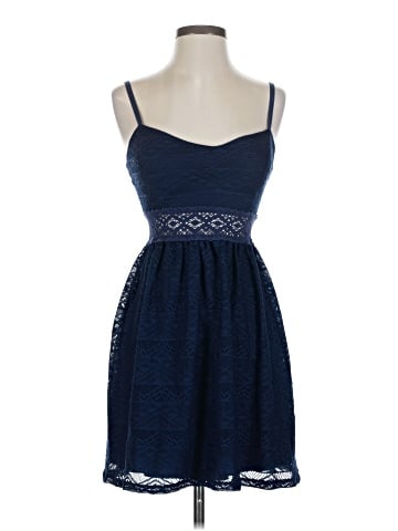 Bailey Blue Cocktail Dress (view 1)