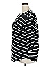 Torrid Stripes Black 3/4 Sleeve Blouse Size 2X Plus (2) - photo 5
