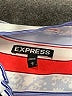 Express 100% Polyester White Short Sleeve Blouse Size L - photo 4