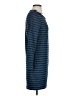 Chaser Stripes Blue Casual Dress Size S - photo 4