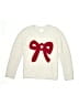 Hanna Andersson 100% Polyester Ivory Pullover Sweater Size 8 - photo 1