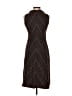 Tocca Chevron-herringbone Brown Cocktail Dress Size 2 - photo 2