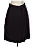 Alberto Makali 100% Wool Solid Black Wool Skirt Size 2 - photo 2