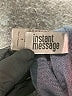 Instant Message Blue Sweatshirt Size 4 - photo 4