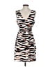 BB Dakota Print White Cocktail Dress Size 4 - photo 2
