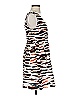 BB Dakota Print White Cocktail Dress Size 4 - photo 4