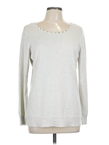 Black Rivet Long Sleeve Top (view 1)