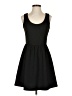 HD in Paris Solid Black Casual Dress Size XS (petite) - photo 1