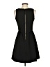 HD in Paris Solid Black Casual Dress Size XS (petite) - photo 2