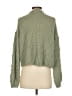 Jessica Simpson 100% Acrylic Solid Green Pullover Sweater Size XS - photo 2
