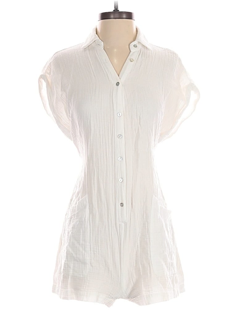 Pre-owned L*space Romper In White