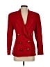 Linda Allard Ellen Tracy 100% Wool Red Wool Blazer Size 2 - photo 1